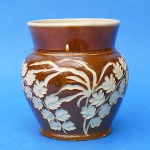 SALOPIAN ART POTTERY Cache Pot Miniature Jardinere for Ferns