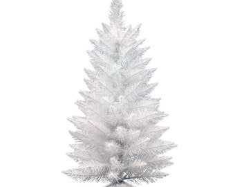 30" Sparkle White Spruce Artificial Tabletop Christmas Tree