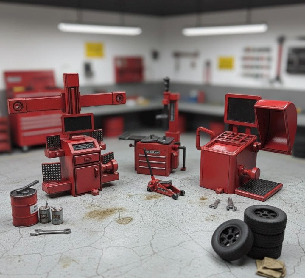 Custom RC Workshop Tool Pack STL | 1/10 - 1/64 Diecast Diorama Garage ...