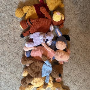 Winnie the Pooh Crochet Snuggler