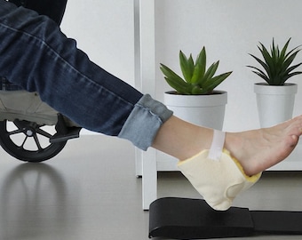 Medical Sheepskin Heel Protector - Heel & Elbow Pads - Medical Heel Pads - Foot Protector - Comfort Pads - Pressure relief - Healthcare