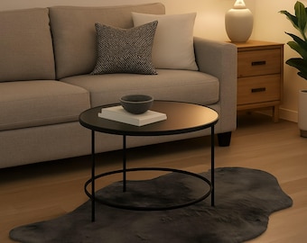 Medical Sheepskin Pelt | Sheepskin Rug for Comfort and Relaxation | Gray Sheepskin pelt – Sheepskin Hide | Soft and Cozy | Gray | 26"x46"