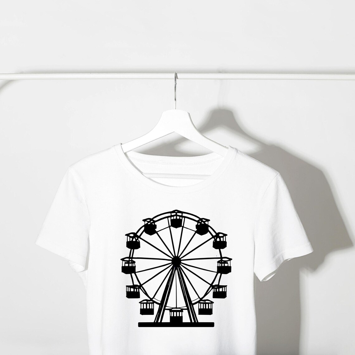 Ferris Wheel SVG PNG Collection Festival Hand Drawn Clipart Joy Themed ...