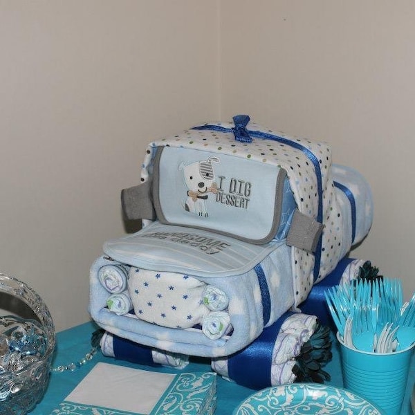 Truck Diaper Cake