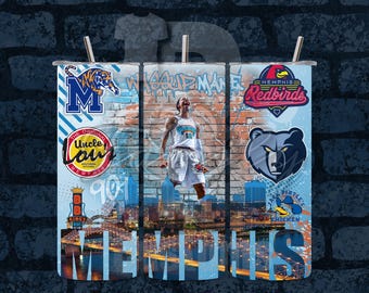 Custom Memphis Tumbler - Carry the flavor, soul and sound of Memphis in every sip.