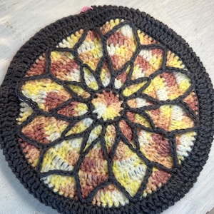 Stained Glass Crochet Bag Pattern