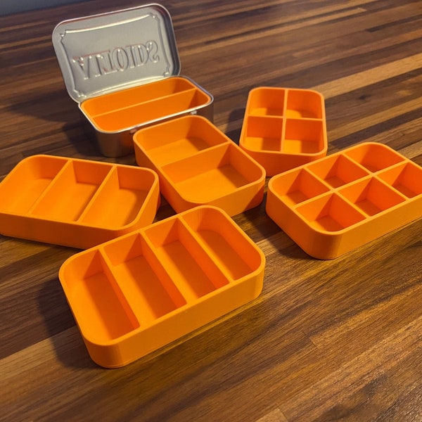 Altoids Tin Inserts – Perfect for EDC, Fishing Tackle, and Small Item Organisation