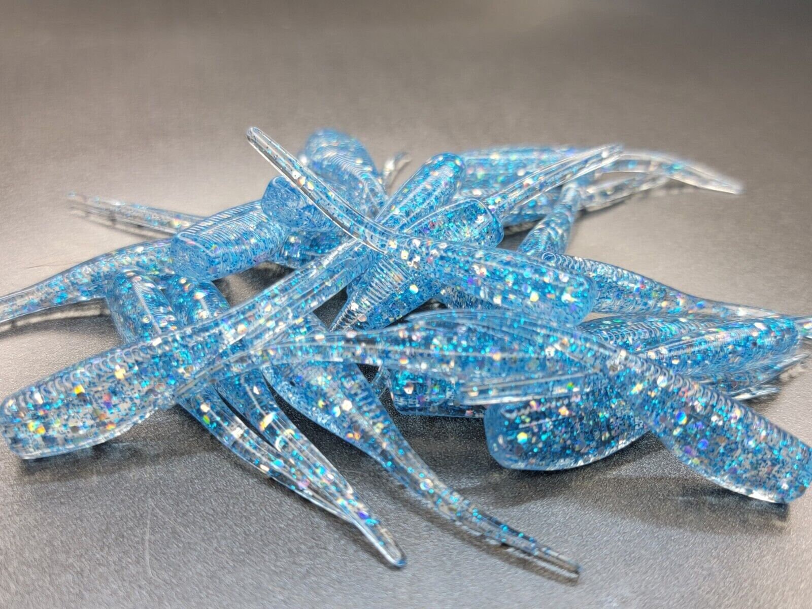 24) 2 SLAB HUNTER Pink Panther GRUBS JIGS CRAPPIE PANFISH STINGER