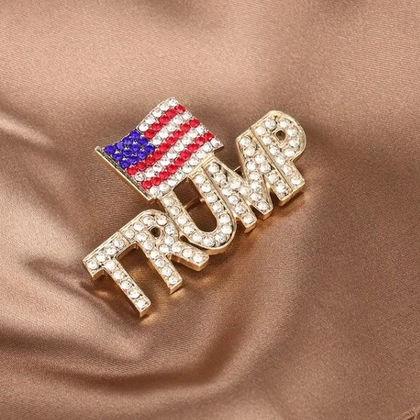 Trump "Diamond" Brooch