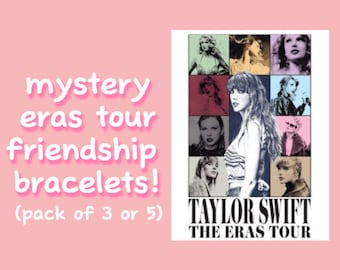 mystery eras tour friendship bracelet pack!