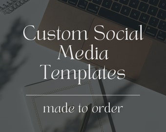 Custom Instagram Posts for Business Owners | Custom IG Templates | Made to Order | Social Media Template Pack | Personalized Canva Templates