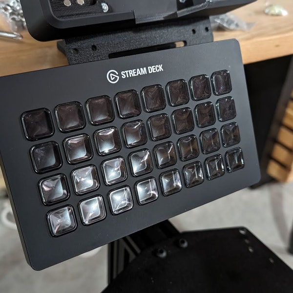 Stream Deck XL Mount (VESA 75 and AMPS compatible)