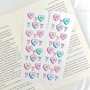 Chestnut Springs Characters Bookmark | Bookish Gift | Cowboy Romance Reader | Book Lover | Large Size 2.3" x 7"