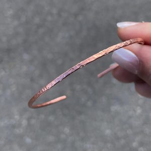 Pure Copper Cuff Bracelets | Handmade Copper Bangles