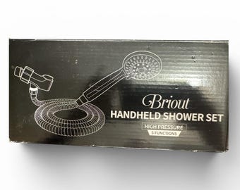 Neues Cbriout Hochdruck-Handbrauseset - 5 Funktionen