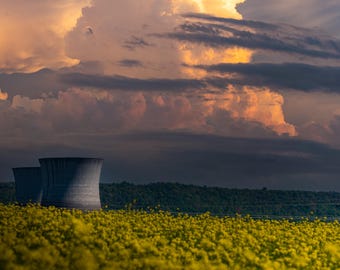 Fine Art Print - Landscape Photography, Wall Art, Fine Art, Photography Gift, Photography, Photo Print, Bellefonte Nuclear Reactor