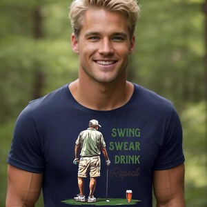 Best Dad Ever Shirt, Fathers Day Shirt, Dad Gift,Golf Dad Shirt, Fathers Day Gift, Golf Lover Dad Shirt, Gift for Dad, Men&#39;s Golf Gift,