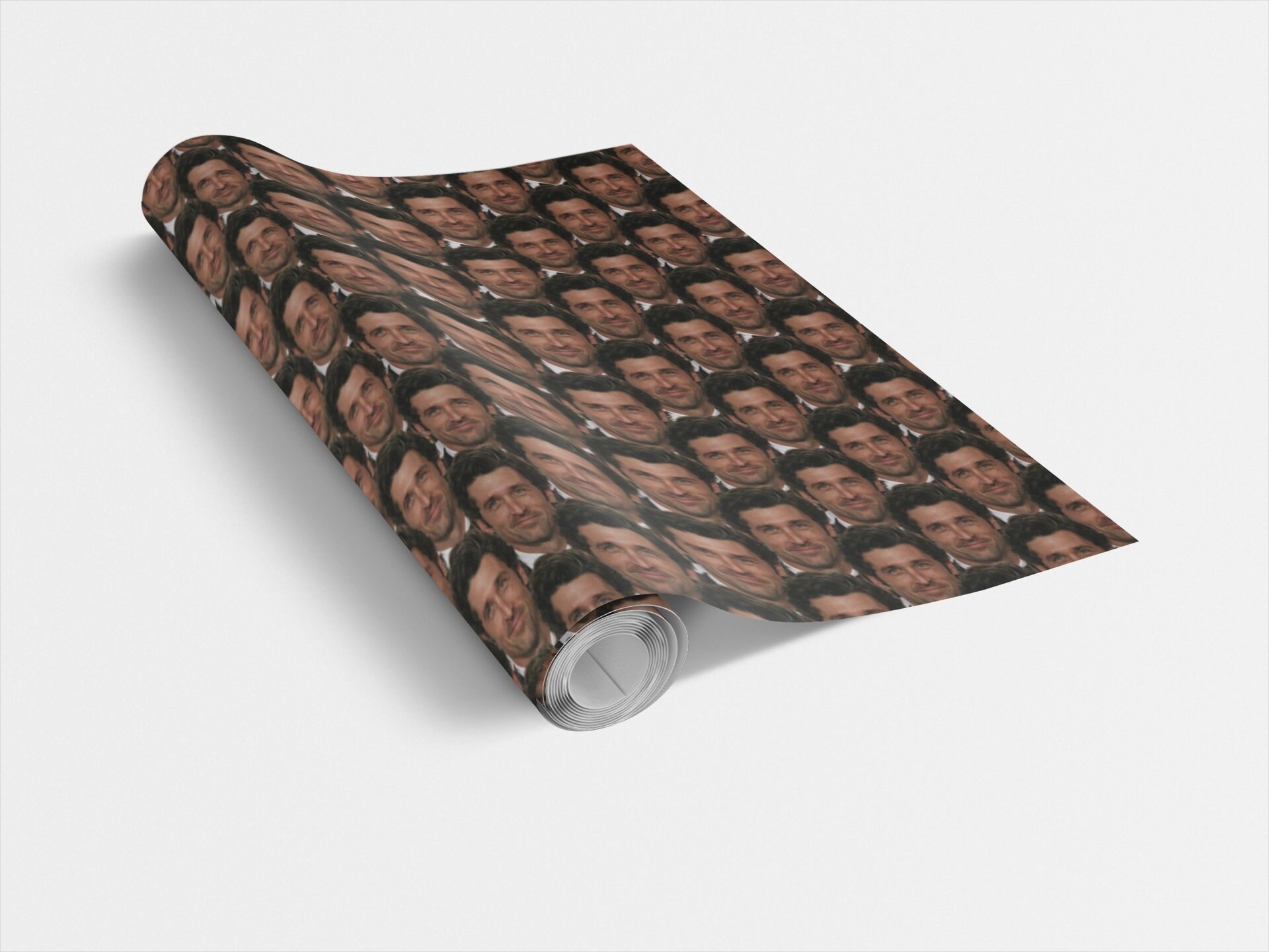 Cillian Murphy Wrapping Paper - Christmas Wrapping Paper - Cillian Murphy  Santa Hat Wrap