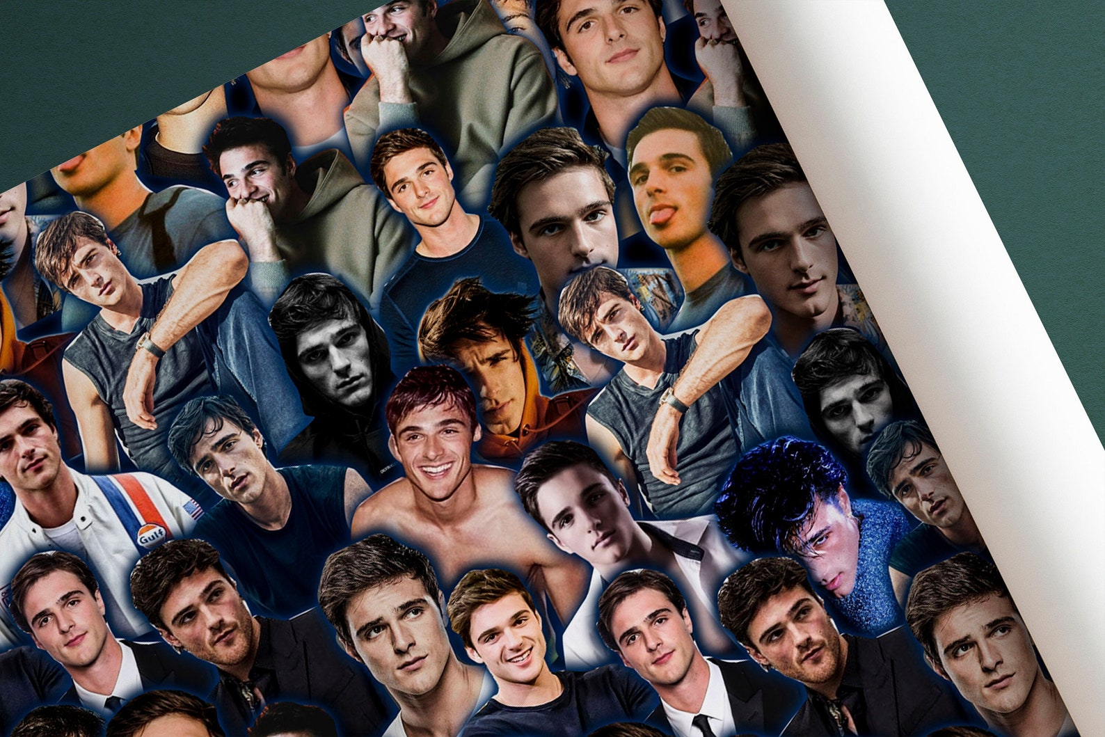 Jacob Elordi Wrapping Paper Custom Wrapping Paper Jacob Elordi Gift ...