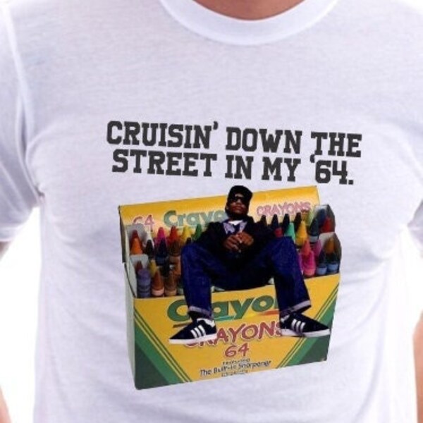 Cruisin Down the Street in my 64 T-Shirt NWA Shirt Easy E T-Shirt