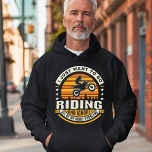 Dirtbike Hoodie, Motocross-Sweatshirt, Off-Road-Rennbekleidung, Motorradfahrerjacke, Dirt Bike-Bekleidung, Extremsport-Pullover