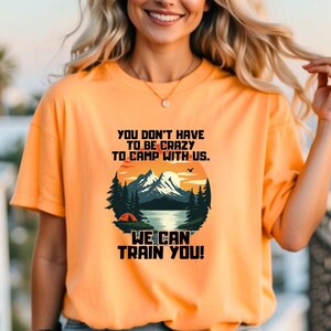 Funny Camping T-Shirt: Outdoor Adventure, Nature Lover Gift