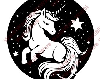 Unicorn 4 SVG PNG