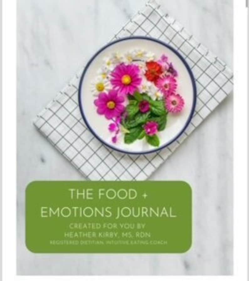 Food and Emotions Journal - Etsy
