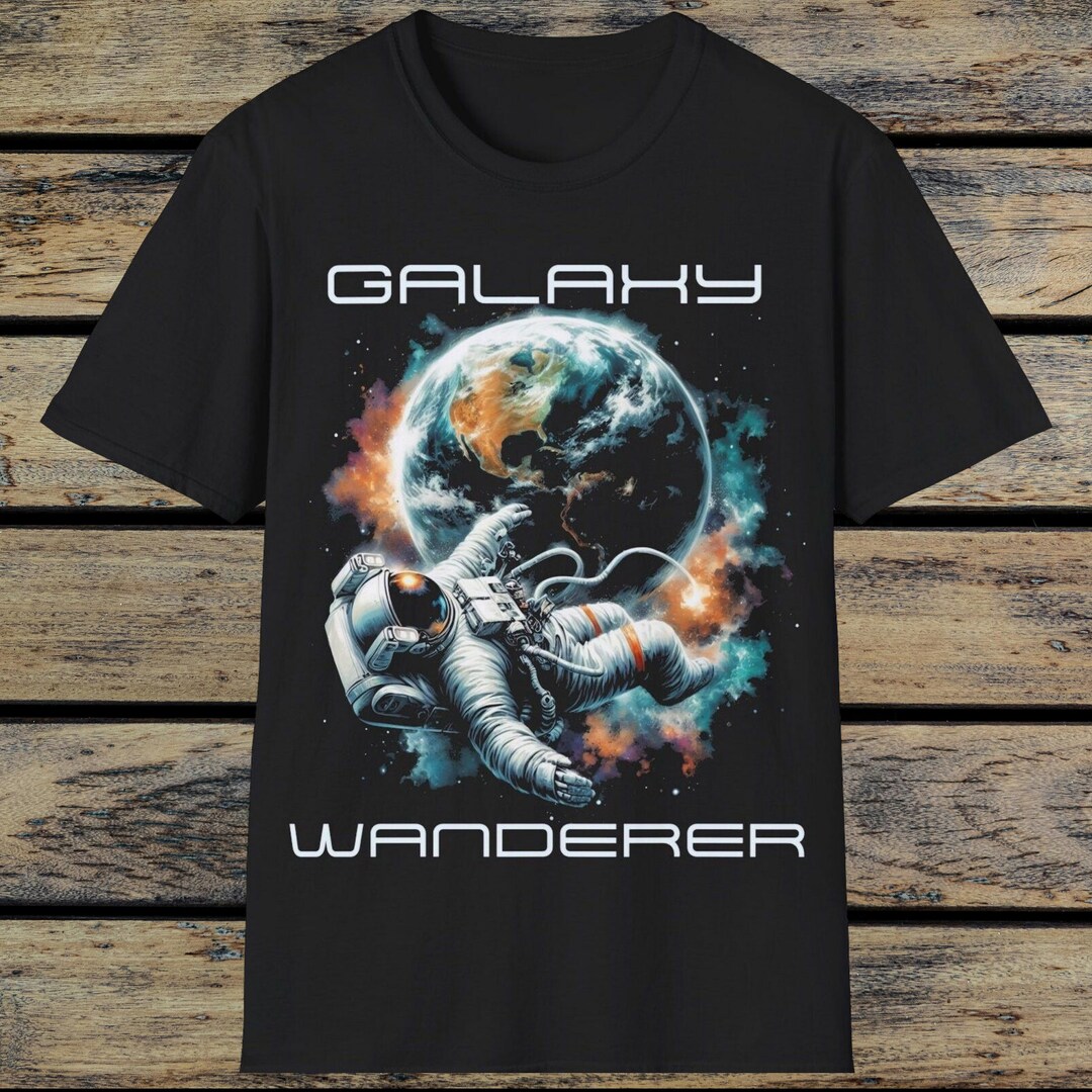 Doodle Galaxy Space Men's Golf Shirts