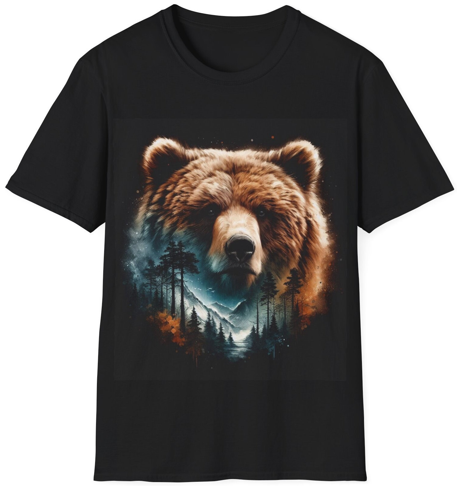 T-shirt Orso Grizzly Libertà Animale Mondo Selv - Foto 8