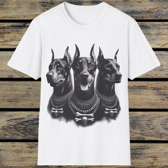 Doberman T shirt Doberman Graphic Tee Dog T shirt Doberman Print T shirt Doberman Gift Doberman Dog Lover Shirt Etsy Canada