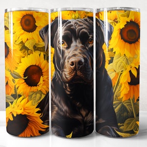 Cane Corso Tumbler Wrap PNG Design, Dog Tumbler Wrap 20 oz Skinny Tumbler Sublimation, Instant Digital Download (+20 Free Designs)