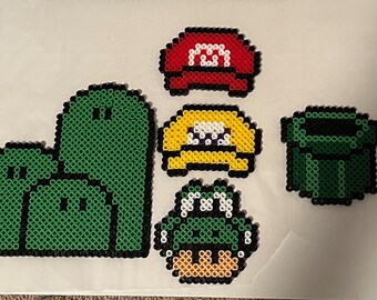 Super Mario Perler Beads Pixel Art