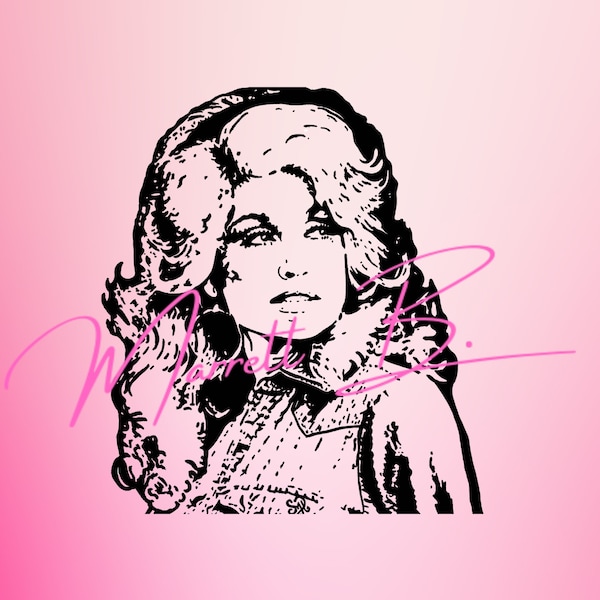 Dolly png, Dolly digital fil, country music png, country concert png, what would dolly do png, cowgirl png, southern png, dolly