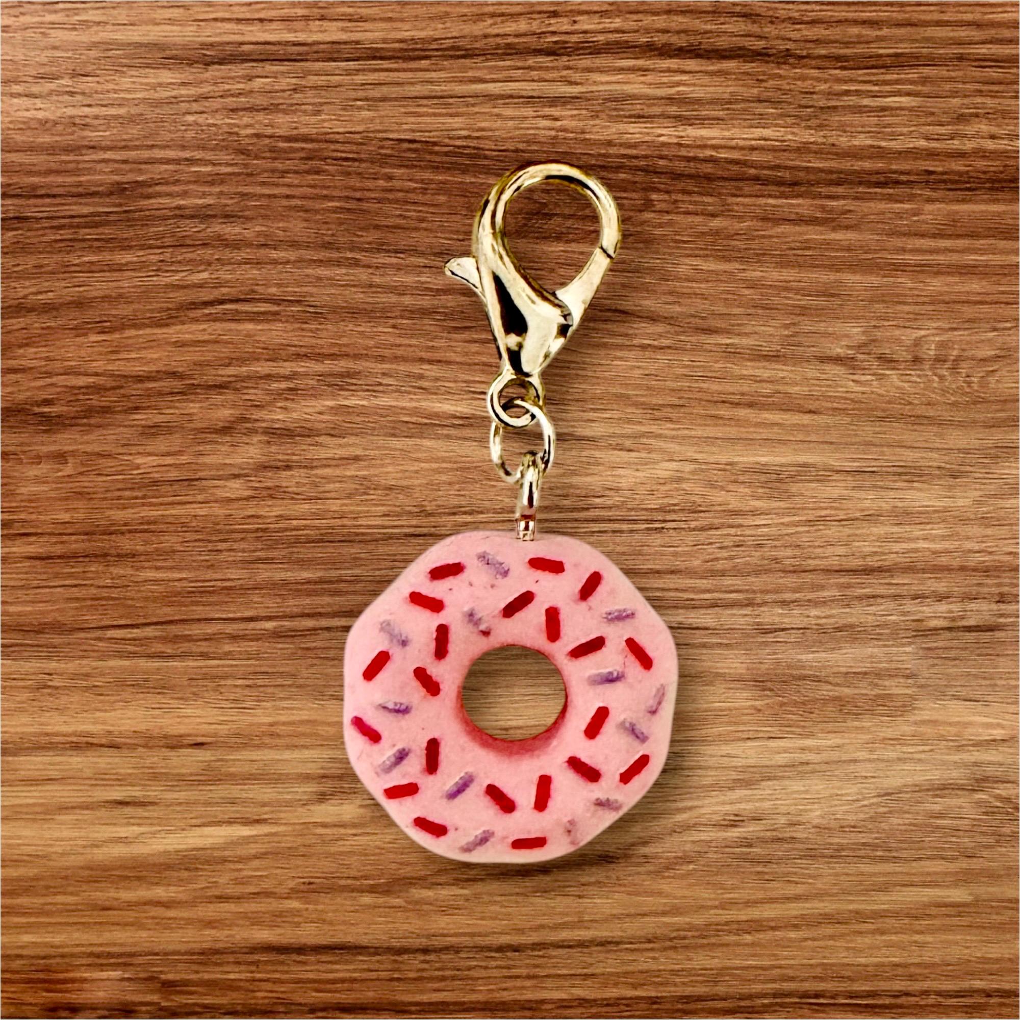 Colorful Donut Zipper Pulls and Charms for Backpacks, Kids' Bags