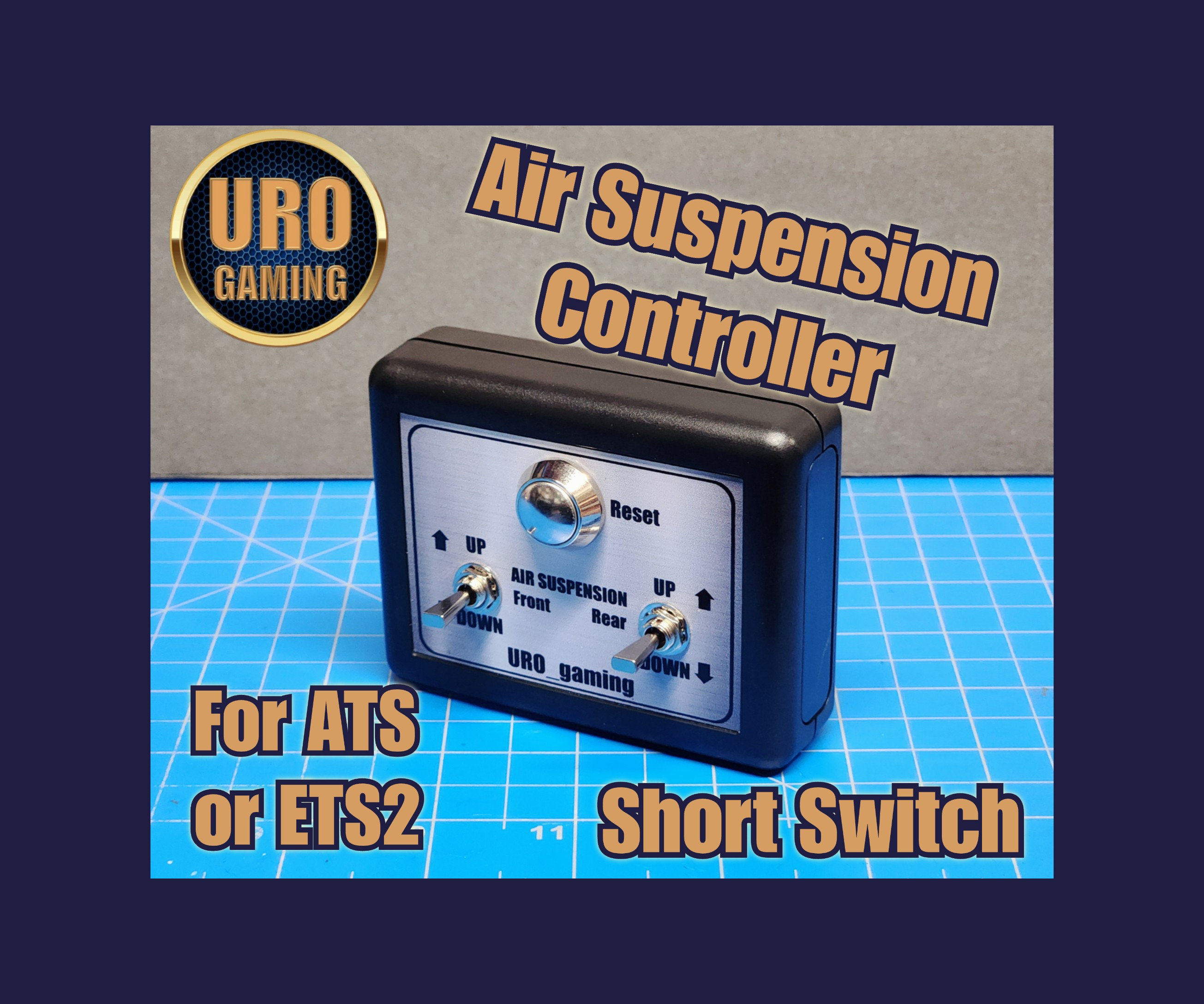 Uro_gaming Air Suspension Controllers for ATS and ETS2 (for PC) Button ...