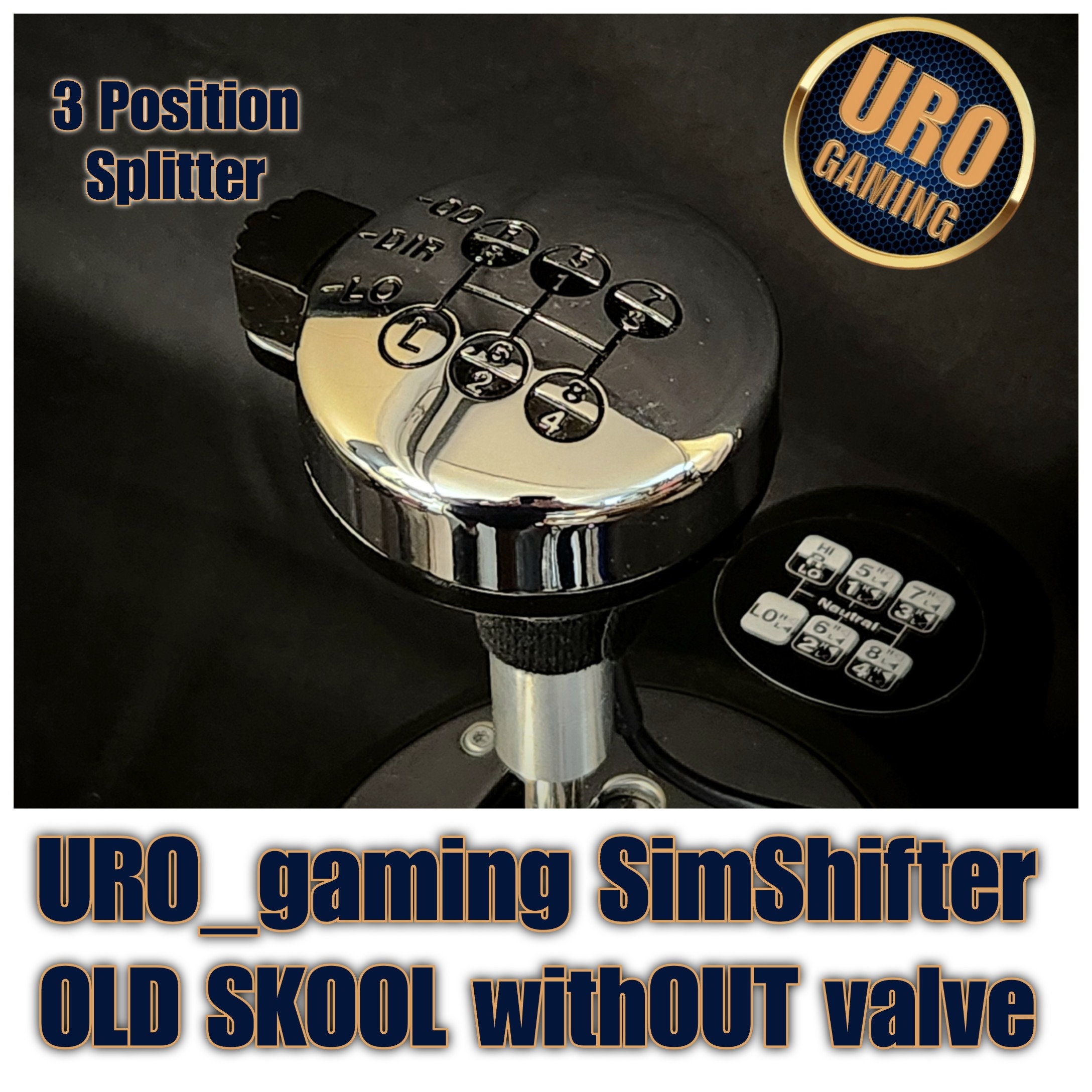 Uro_gaming Simshifter OLD SKOOL Without Valve 3 Position for ATS / ETS2