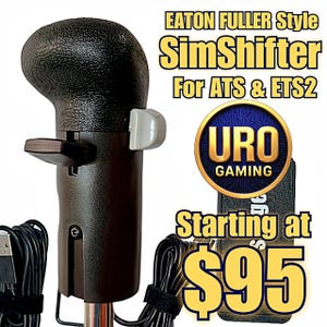 LHD URO_gaming SimShifter for ATS / ETS2 shifter shift knob Eaton Fuller