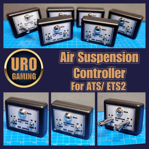 URO_gaming luchtveringscontrollers voor ATS en ETS2 (voor pc) knoppenkastje *zie beschrijving*