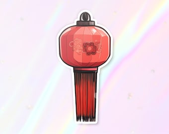 Sticker Lanterne rouge du nouvel an lunaire