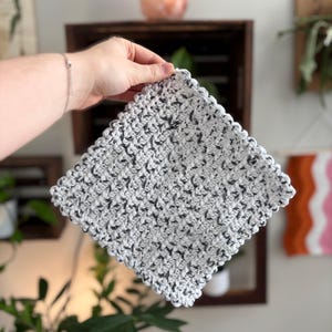 Crochet Handmade Cotton Washcloth