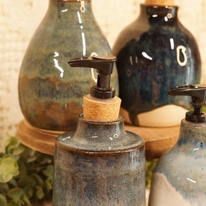 Handmade Ceramic Soap Dispenser