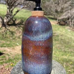 Handmade Ceramic Soap Dispenser