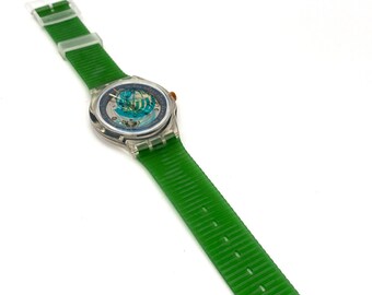 The Swatch Automatic TIME TO MOVE (earth Summit) 1992 - Etsy