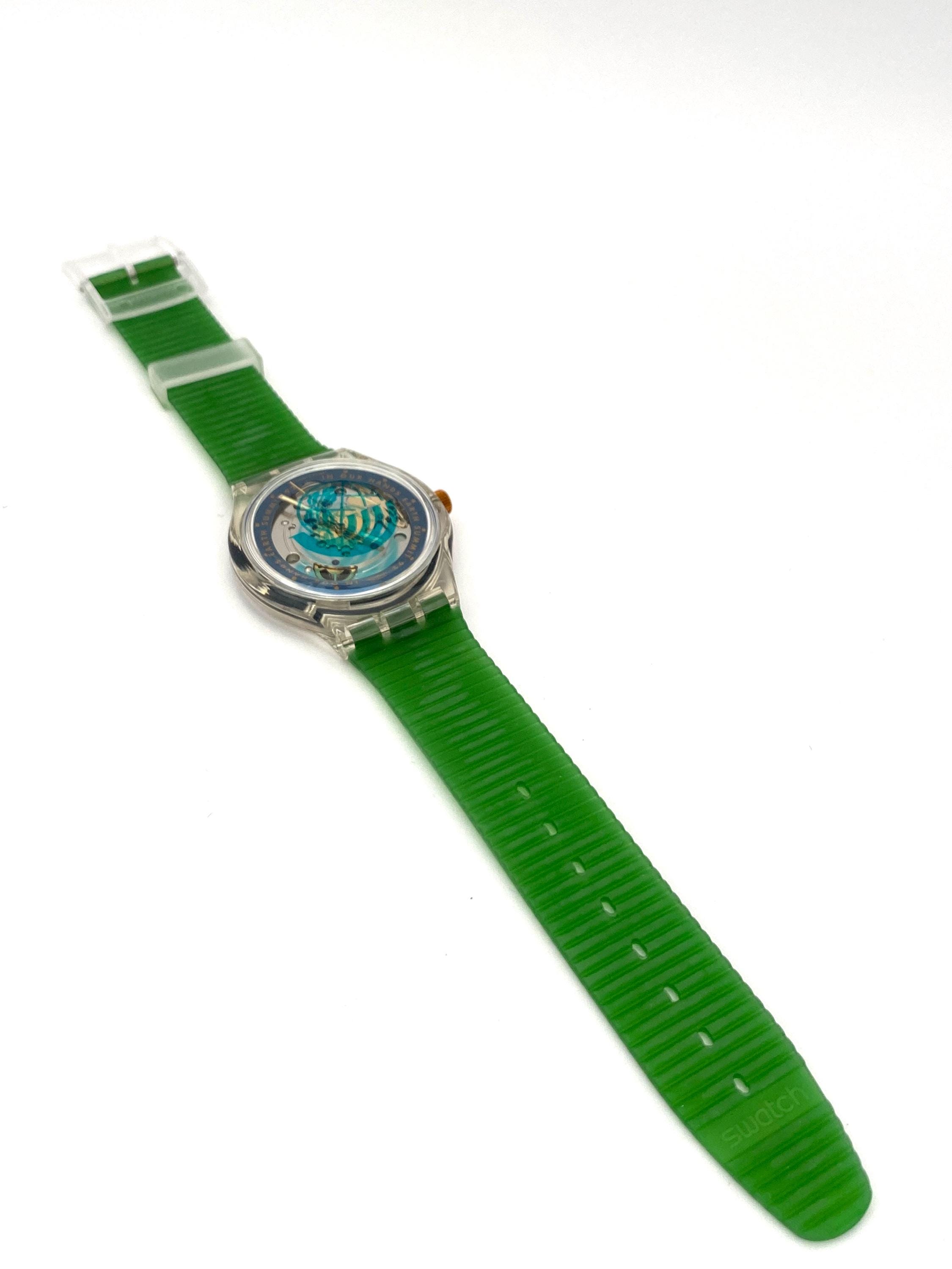 The Swatch Automatic TIME TO MOVE (earth Summit) 1992 - Etsy