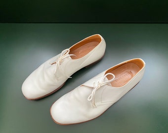 Zapatos de vestir Helmut Lang Otoño/Invierno 2004 blanco, hombre
