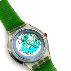 The Swatch Automatic TIME TO MOVE (earth Summit) 1992 - Etsy