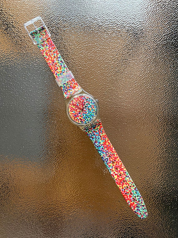 1992 Swatch LOTS OF DOTS GZ121 - unworn - new old… - image 1