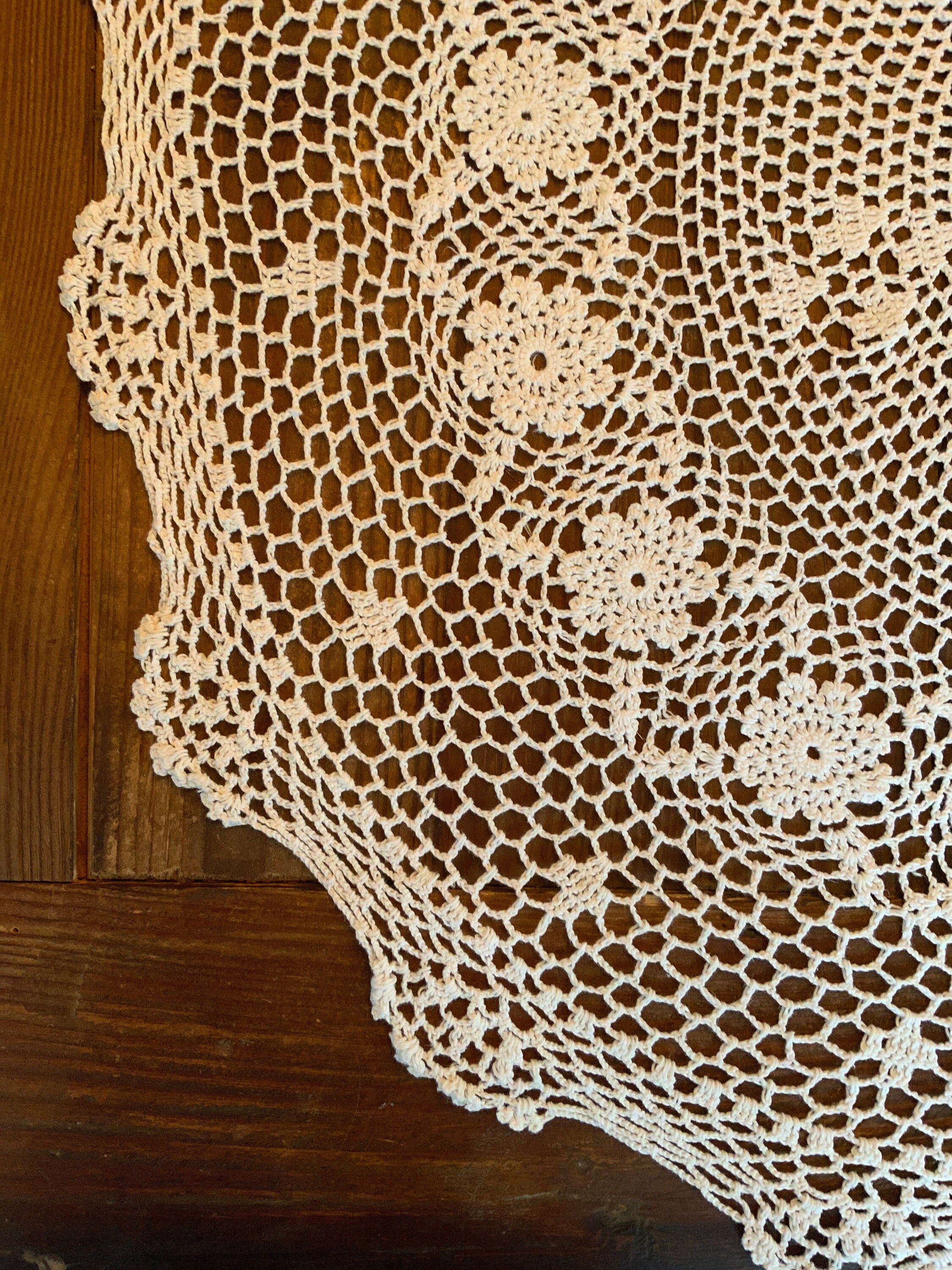 Crochet Small Table Cover 32 Etsy