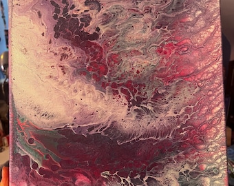 Acrylic Pour Painting